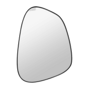 Miroir avec cadre noir 55 x 77 cm Figura - Mette Ditmer - The Cool Republic