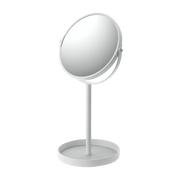 Miroir avec plateau pour accessoires blanc Tower - Yamazaki - The Cool Republic