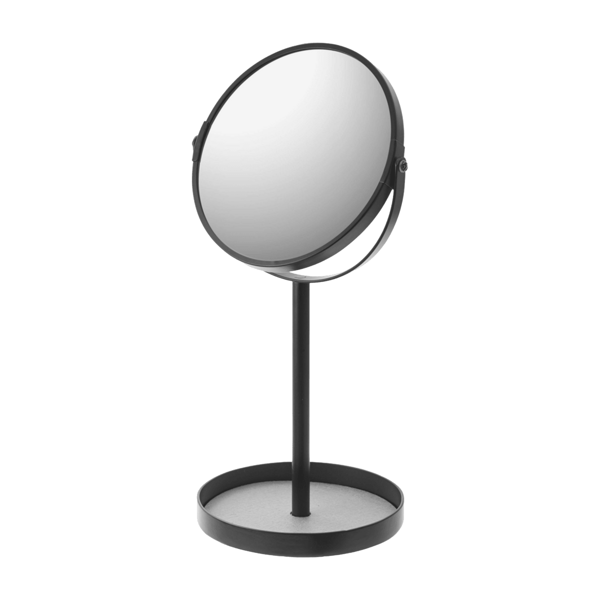 Miroir avec plateau pour accessoires noir Tower - Yamazaki - The Cool Republic