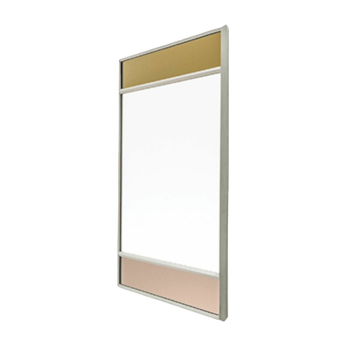 Miroir cadre gris 50x50 cm Vitrail - Magis - The Cool Republic