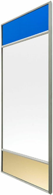 Miroir cadre gris 70x50 cm Vitrail - Magis - The Cool Republic