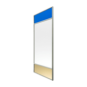 Miroir cadre gris 70x50 cm Vitrail - Magis - The Cool Republic
