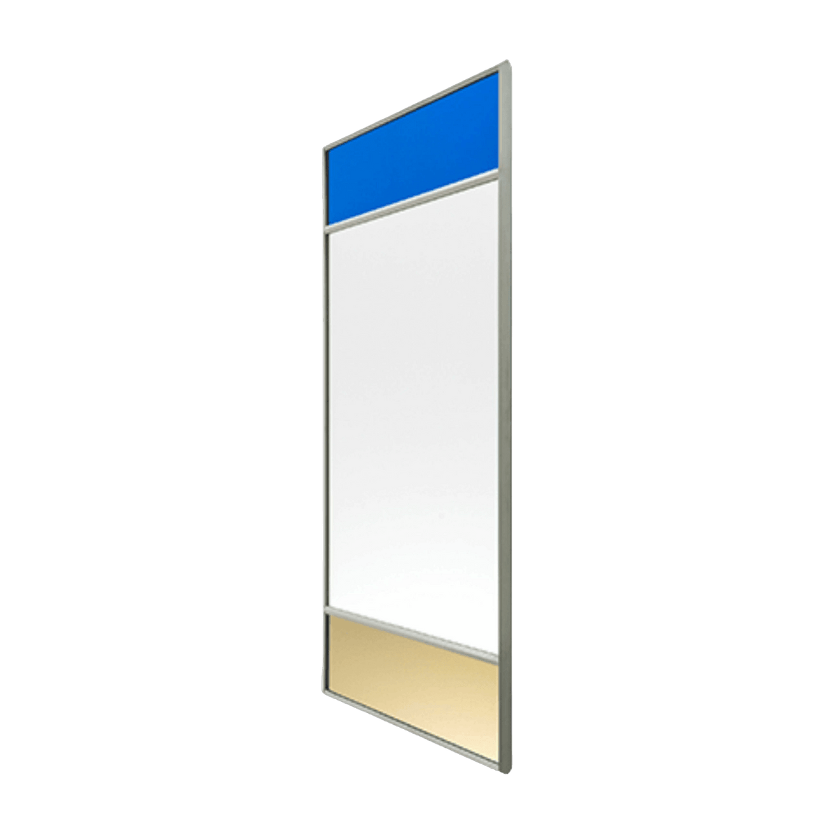 Miroir cadre gris 70x50 cm Vitrail - Magis - The Cool Republic