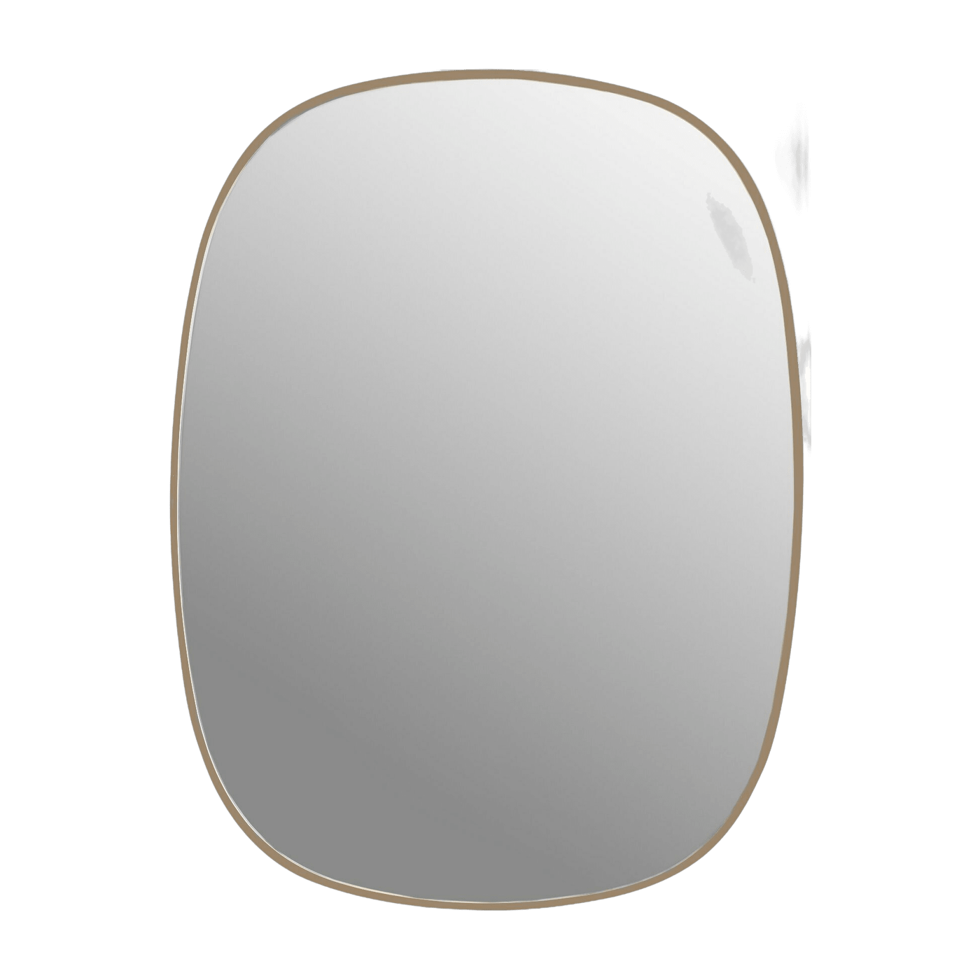 Miroir cadre rose 59 cm Framed - Muuto - The Cool Republic