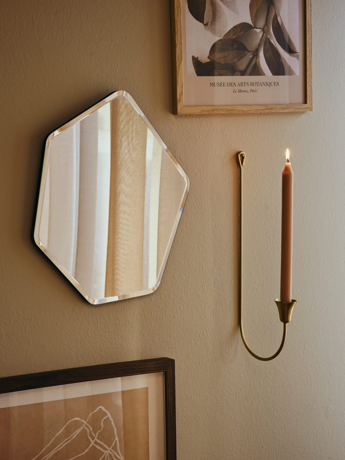 Miroir chromé 33x37,5cm Ruby - Broste Copenhagen — vue 4