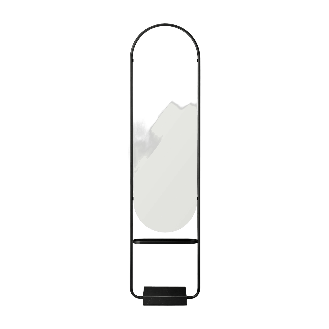 Miroir de sol noir Angui - AYTM - The Cool Republic