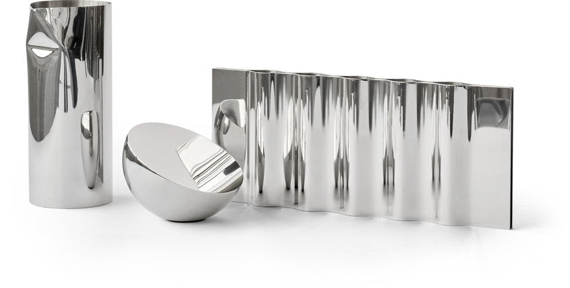 Miroir de table en acier inoxydable Aura - New Works - The Cool Republic