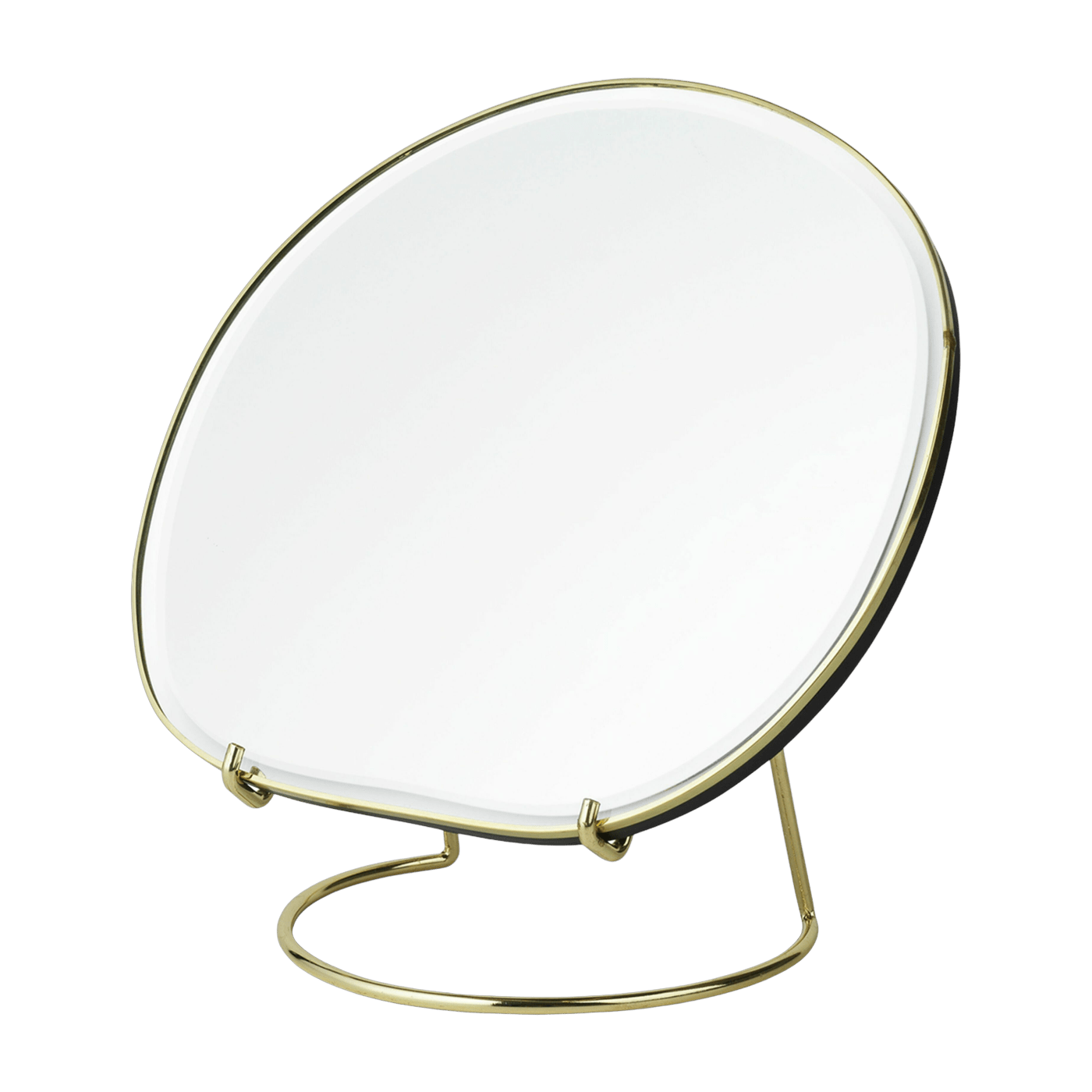 Miroir de table laiton Pond - Ferm Living - The Cool Republic