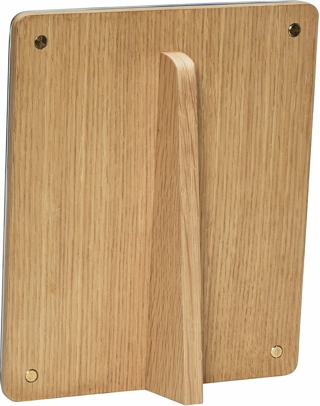 Miroir de table rectangulaire en chêne naturel 30cm Smize - Hübsch - The Cool Republic