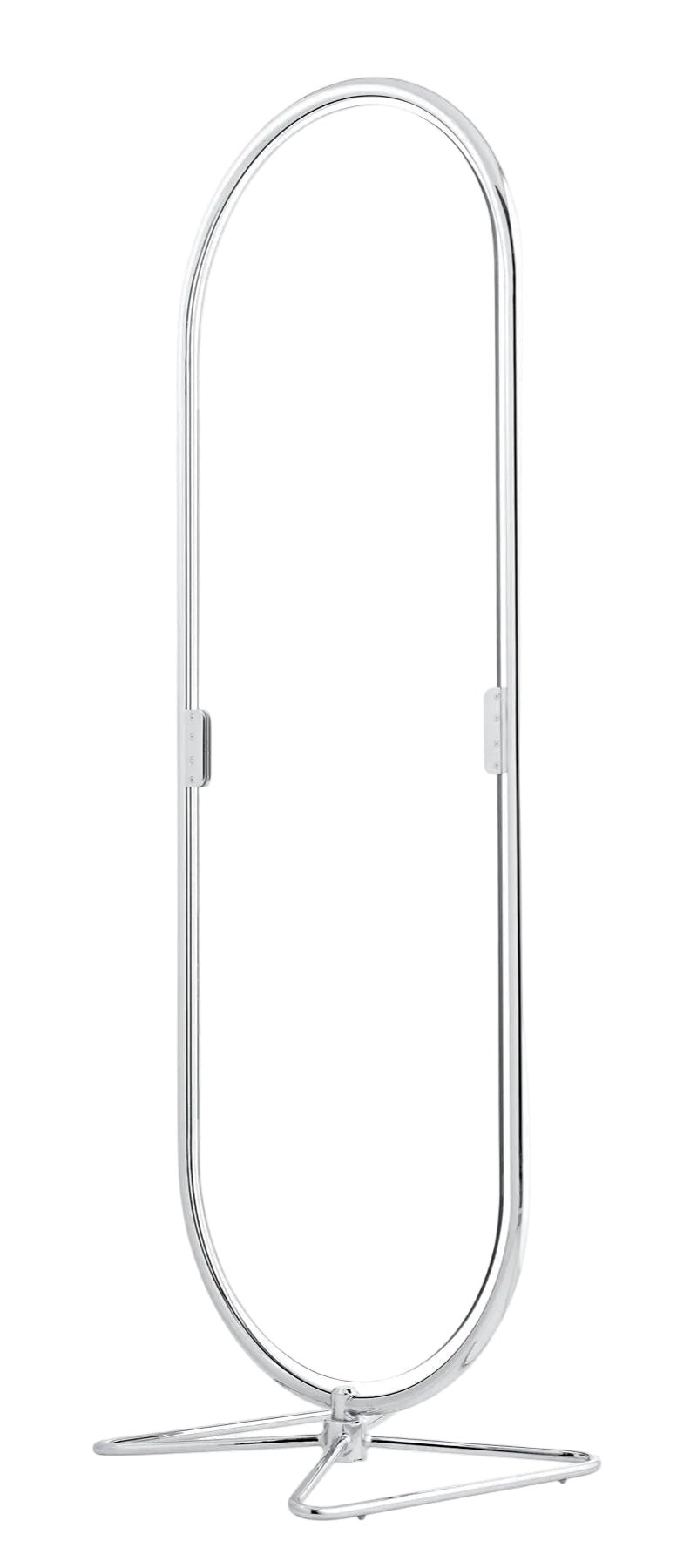 Miroir en acier chromé 59x169cm Systeme 123 - Verpan - The Cool Republic
