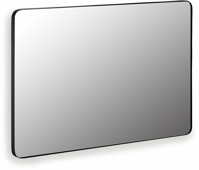 Miroir en acier rectangulaire noir 55x40cm - Serax - The Cool Republic