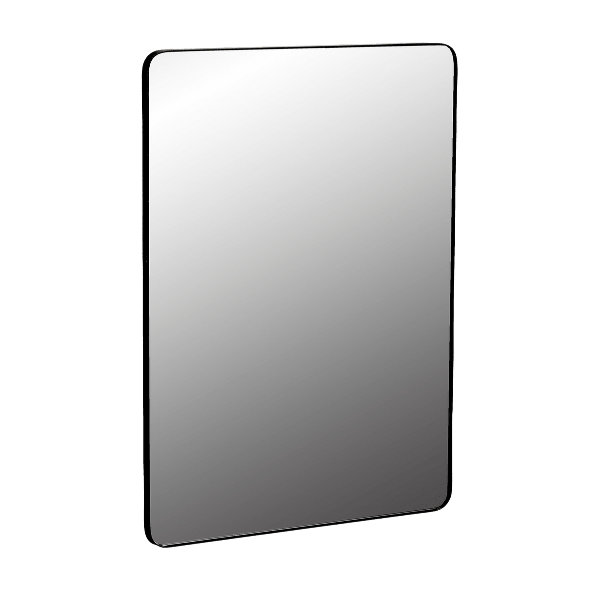 Miroir en acier rectangulaire noir 55x40cm - Serax - The Cool Republic
