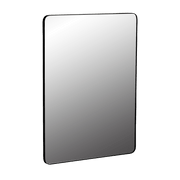 Black rectangular steel mirror 55x40cm - Serax - The Cool Republic