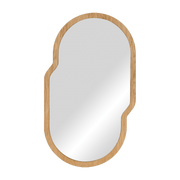Miroir en chêne 87x51cm Tafla - noo.ma - The Cool Republic