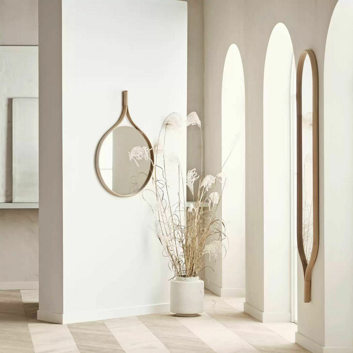 Miroir en chêne noir Racquet - Bolia - The Cool Republic