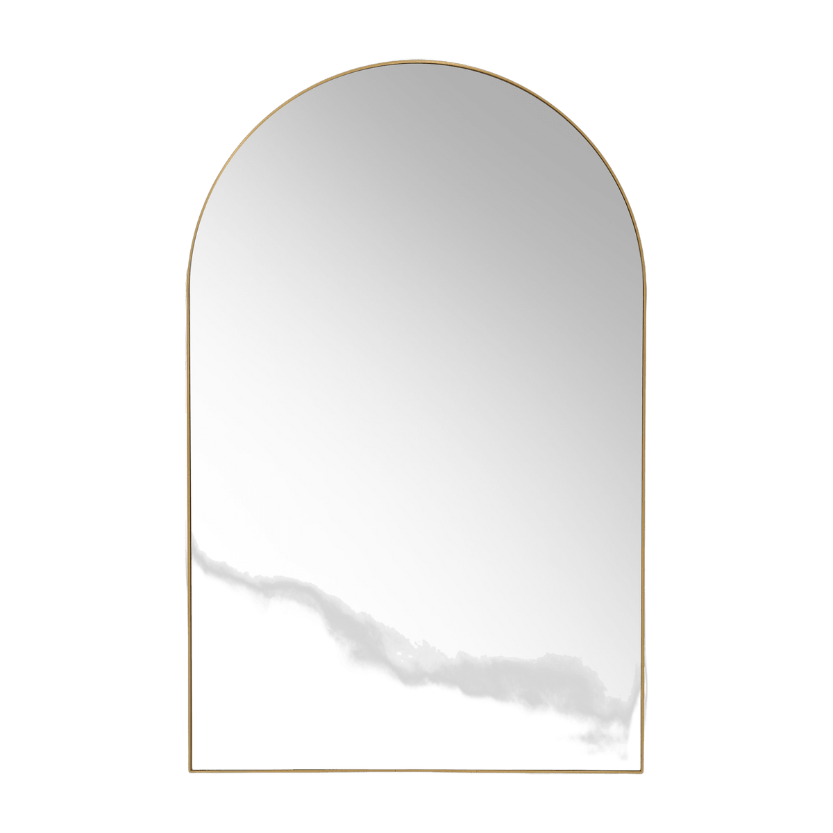 Miroir en laiton brossé Arch - HKliving - The Cool Republic