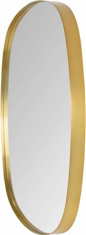 Miroir en laiton doré 50 x 50 cm Dobbles - Versmissen - The Cool Republic