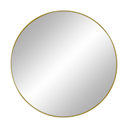 Miroir en métal doré 30 cm Palace - Pomax - The Cool Republic