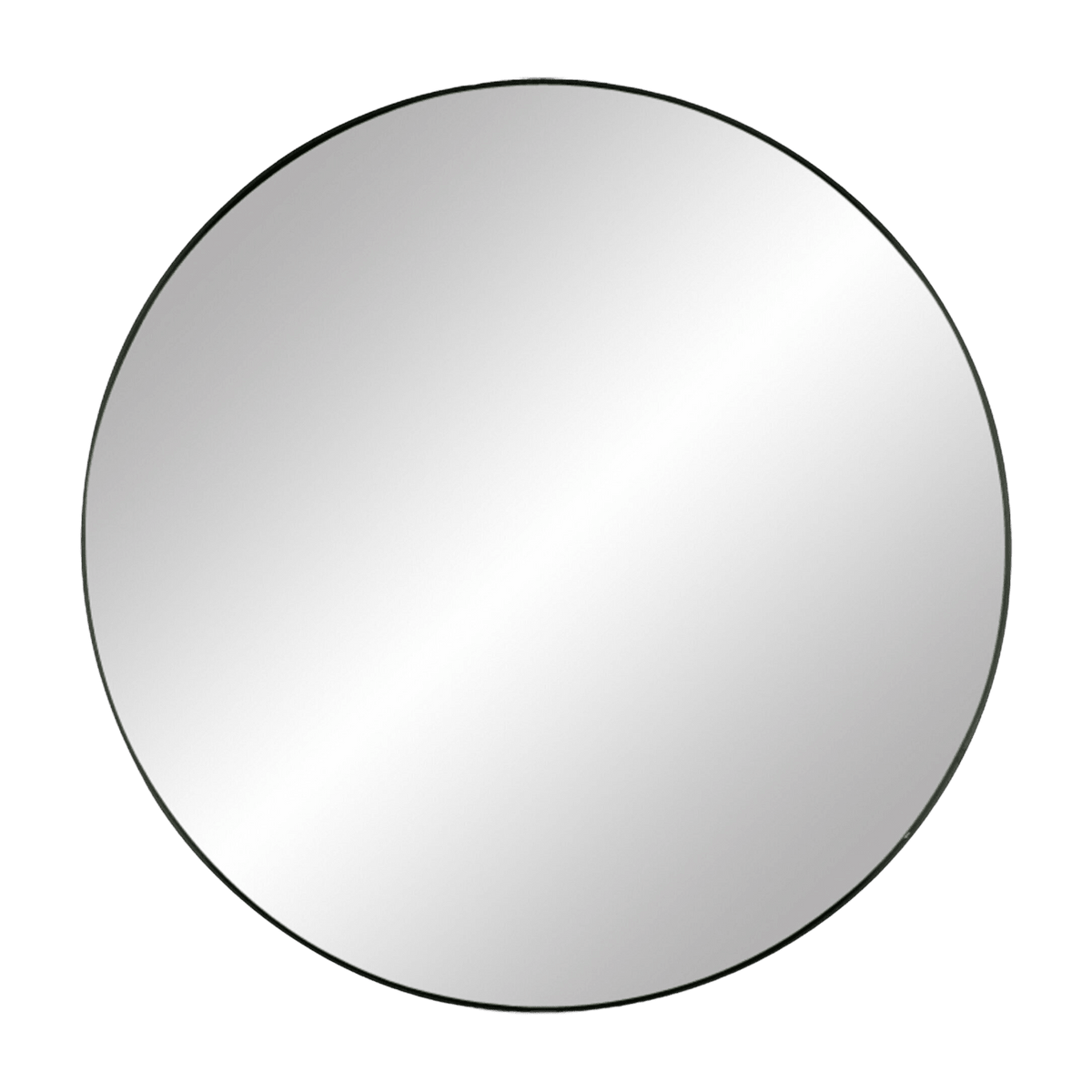 Miroir en métal noir 50 cm Palace - Pomax - The Cool Republic