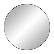 Miroir en métal noir 50 cm Palace - Pomax - The Cool Republic