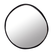 Miroir en verre et acier noir A - Serax - The Cool Republic