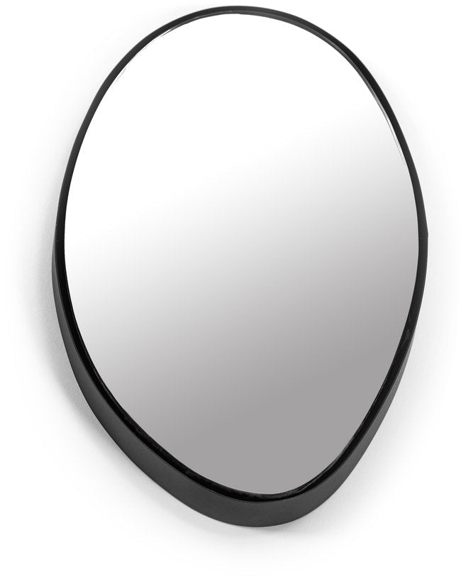 Miroir en verre et acier noir B - Serax - The Cool Republic