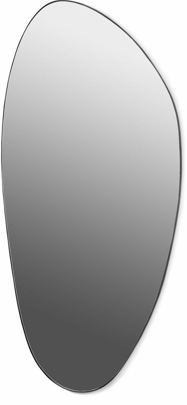 Miroir "goutte" en acier noir 151cm - Serax - The Cool Republic