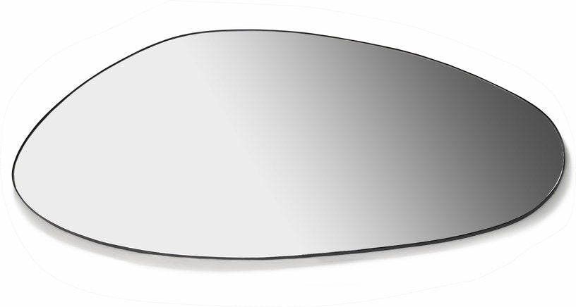 Miroir "goutte" en acier noir 151cm - Serax - The Cool Republic