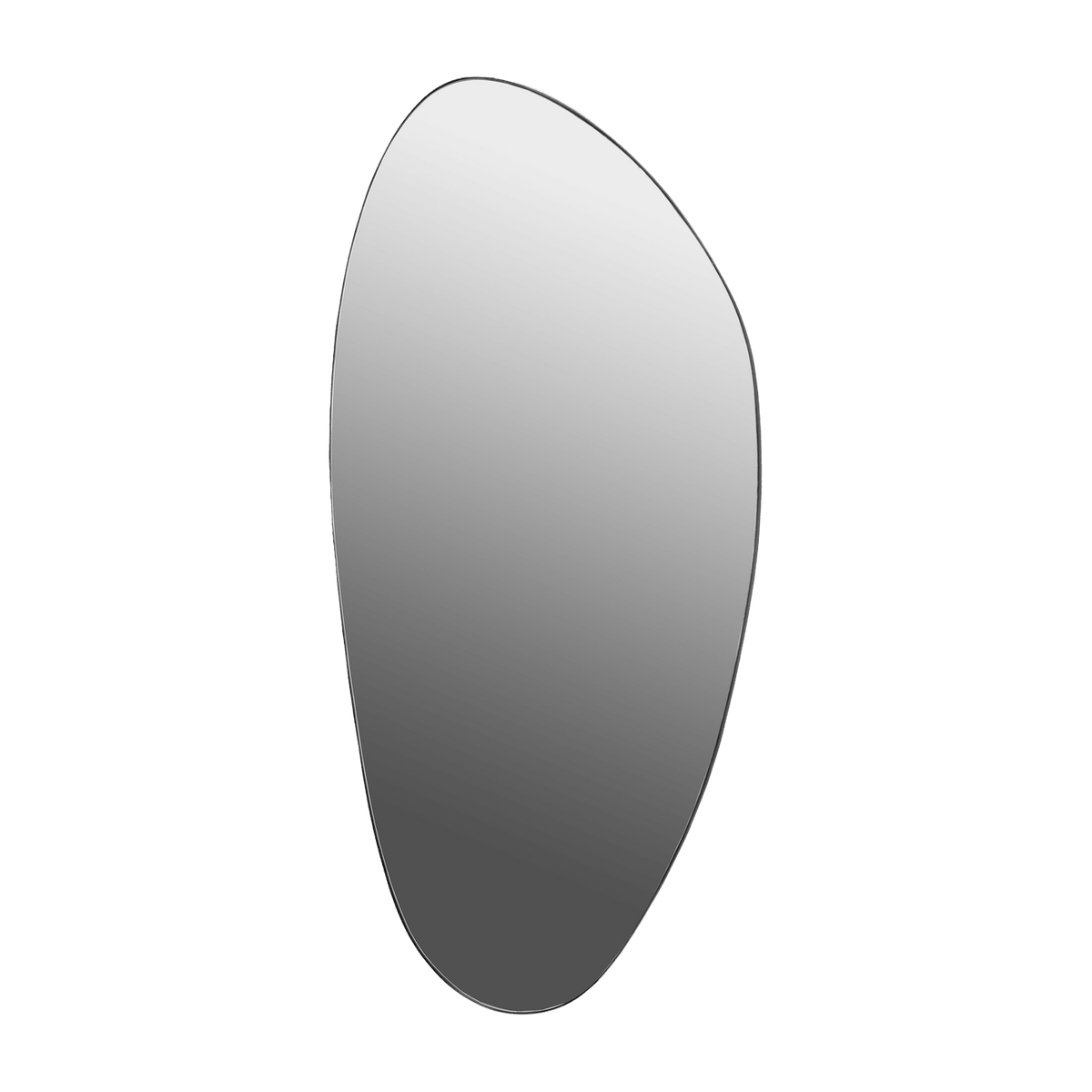 Mirror "drop" in black steel 151cm - Serax - The Cool Republic