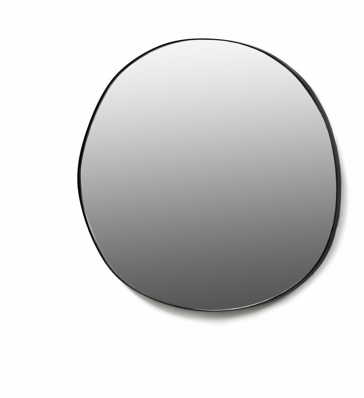 Miroir "goutte" en acier noir 47cm - Serax - The Cool Republic