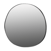 Miroir "goutte" en acier noir 47cm - Serax - The Cool Republic