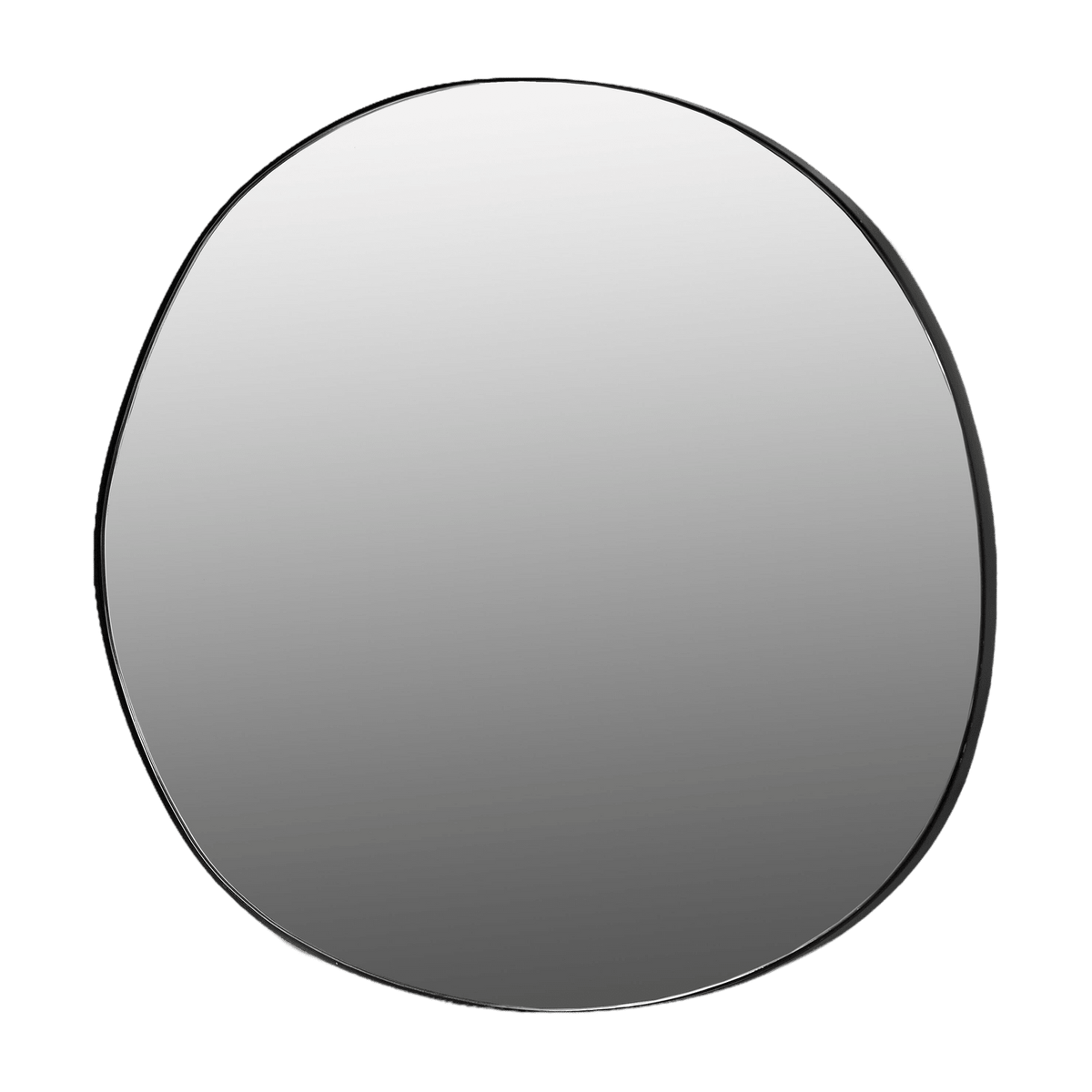 Miroir "goutte" en acier noir 47cm - Serax - The Cool Republic