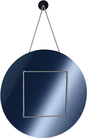 Miroir micaron 68 cm bleu - Mathieu Challières - The Cool Republic