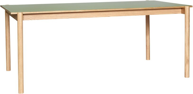 Miroir mural 60 x 90 cm en chêne naturel - Hübsch - The Cool Republic
