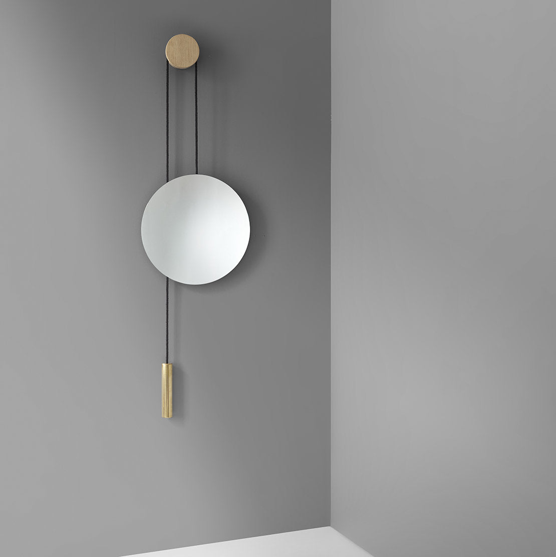 Miroir mural beige Rise & Shine - New Works - The Cool Republic