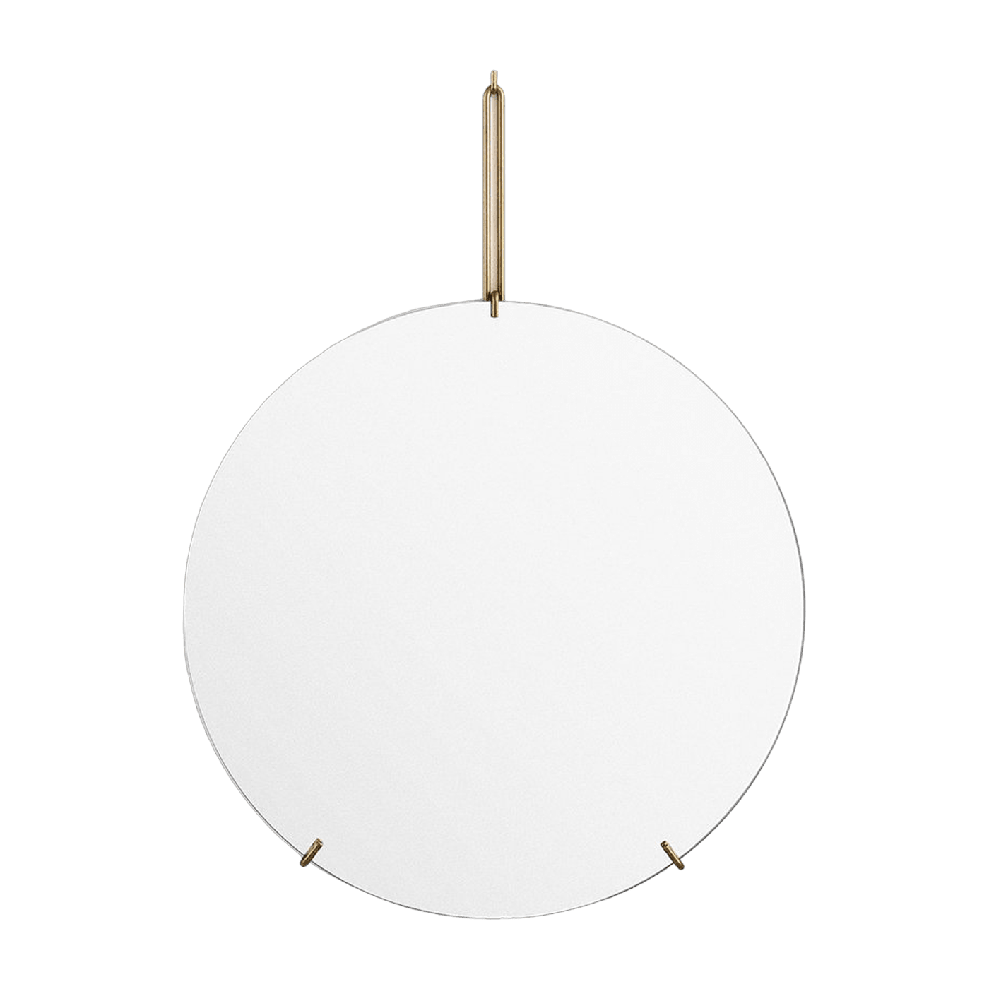 Miroir mural en laiton 50 cm - Moebe - The Cool Republic