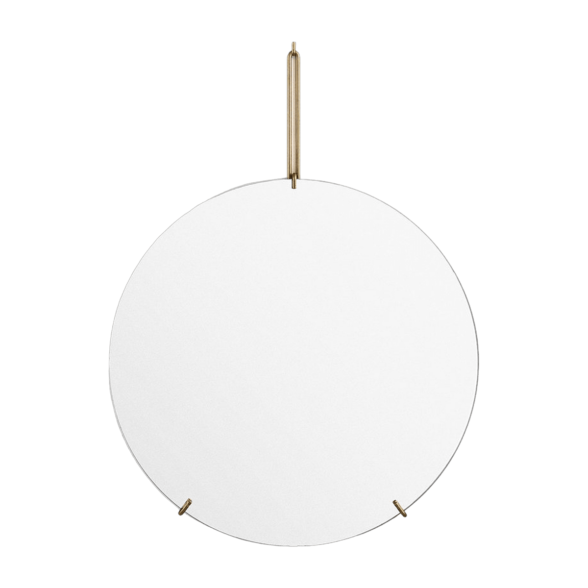 Miroir mural en laiton 50 cm - Moebe - The Cool Republic