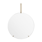 Miroir mural en laiton 70cm - Moebe - The Cool Republic