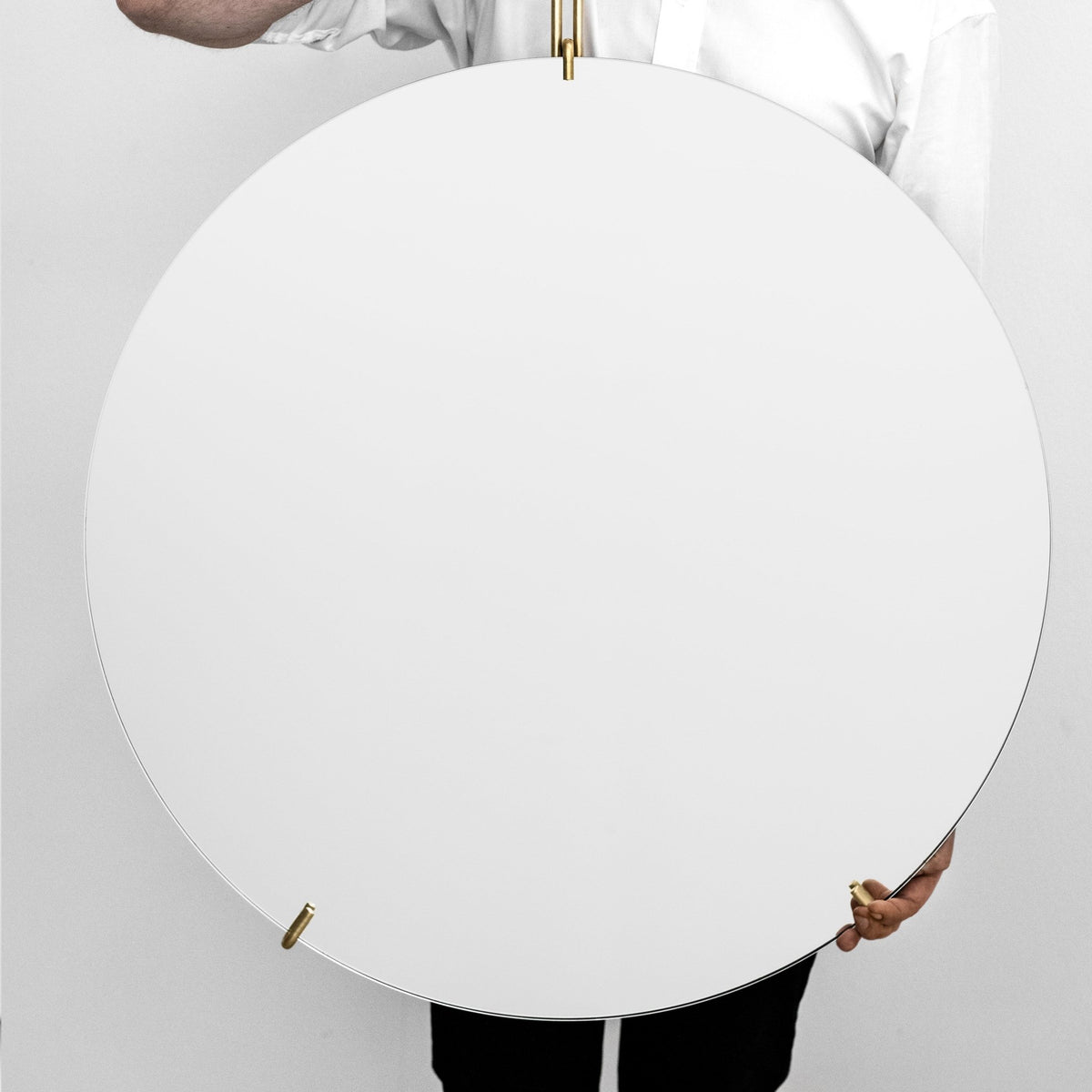 Miroir mural en laiton 70cm - Moebe - The Cool Republic