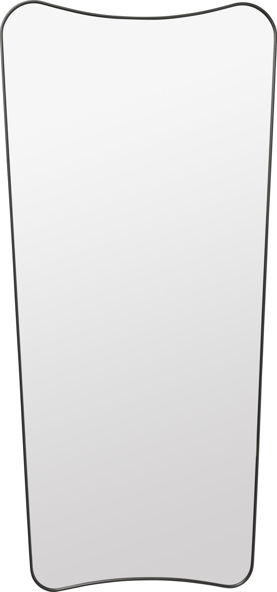 Miroir mural en laiton noir 70x146 cm F.A. 33 - Gubi - The Cool Republic