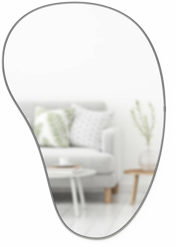 Miroir mural goutte noir Pebble - Umbra - The Cool Republic