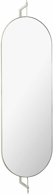 Miroir mural grande taille en acier beige - Kristina Dam Studio - The Cool Republic