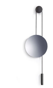 Miroir mural gris Rise & Shine - New Works - The Cool Republic