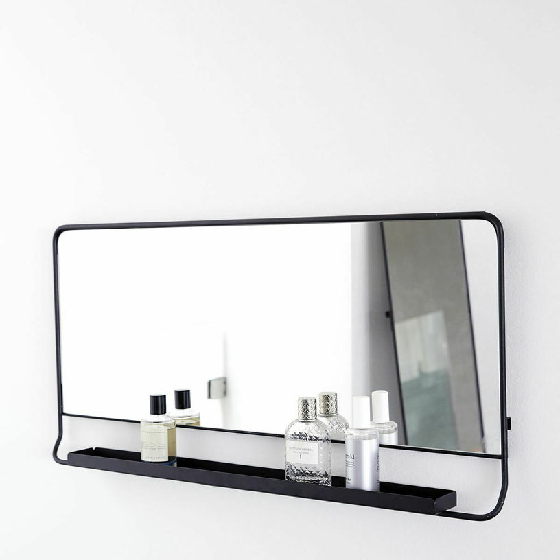 Miroir mural large avec étagère Chic - House Doctor - The Cool Republic