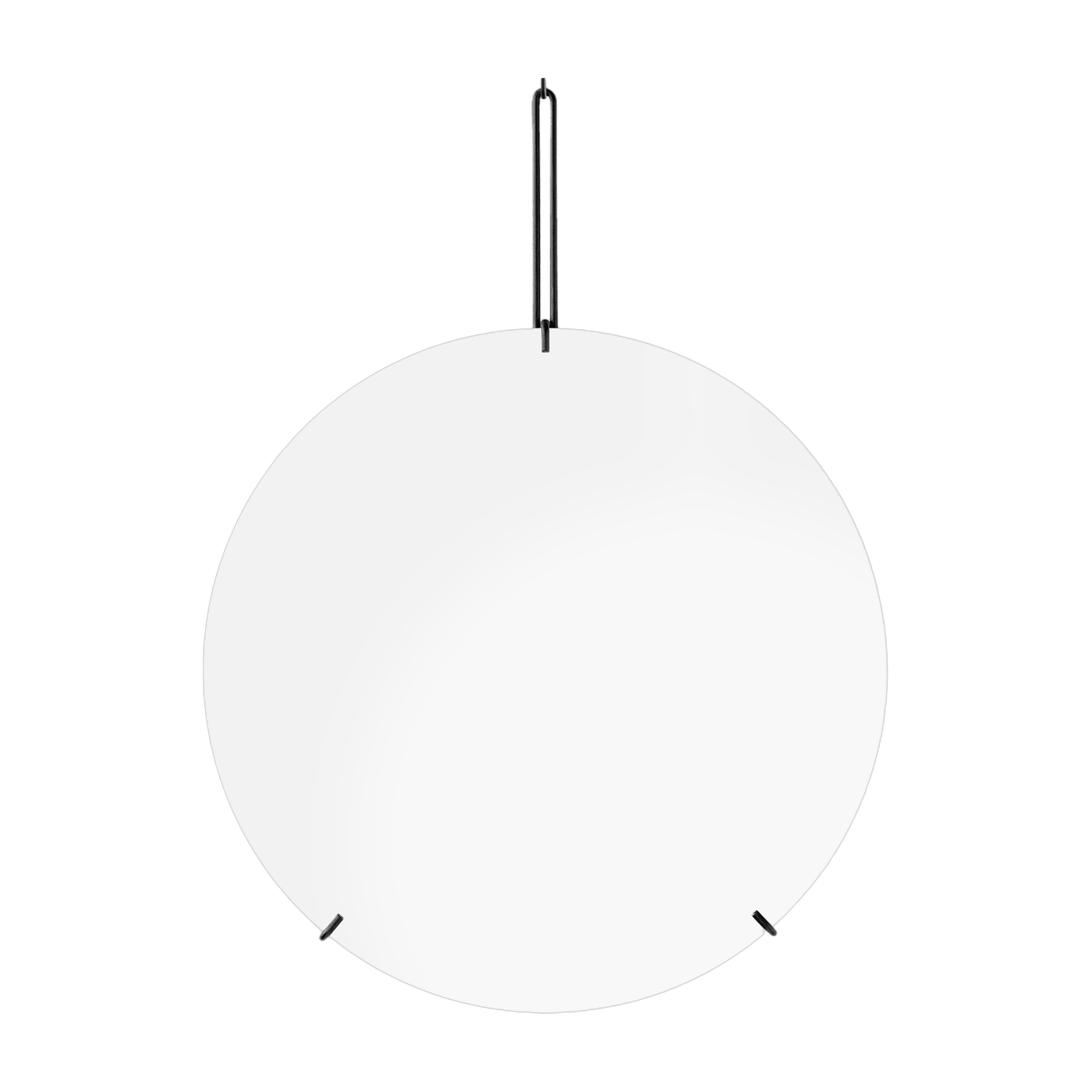 Miroir mural noir 50 cm - Moebe - The Cool Republic