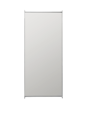 Miroir mural rectangulaire en aluminium 45 x 5 x 104 cm Lager - Ferm Living - The Cool Republic