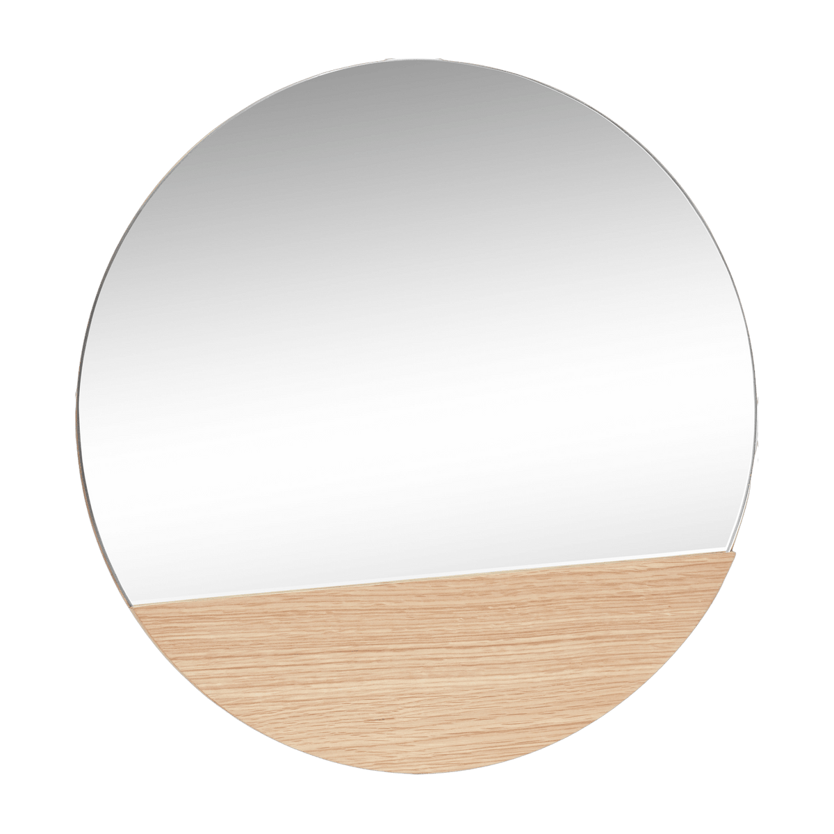 Miroir mural rond 50cm Crescent - Hübsch - The Cool Republic