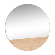 Miroir mural rond 50cm Crescent - Hübsch - The Cool Republic