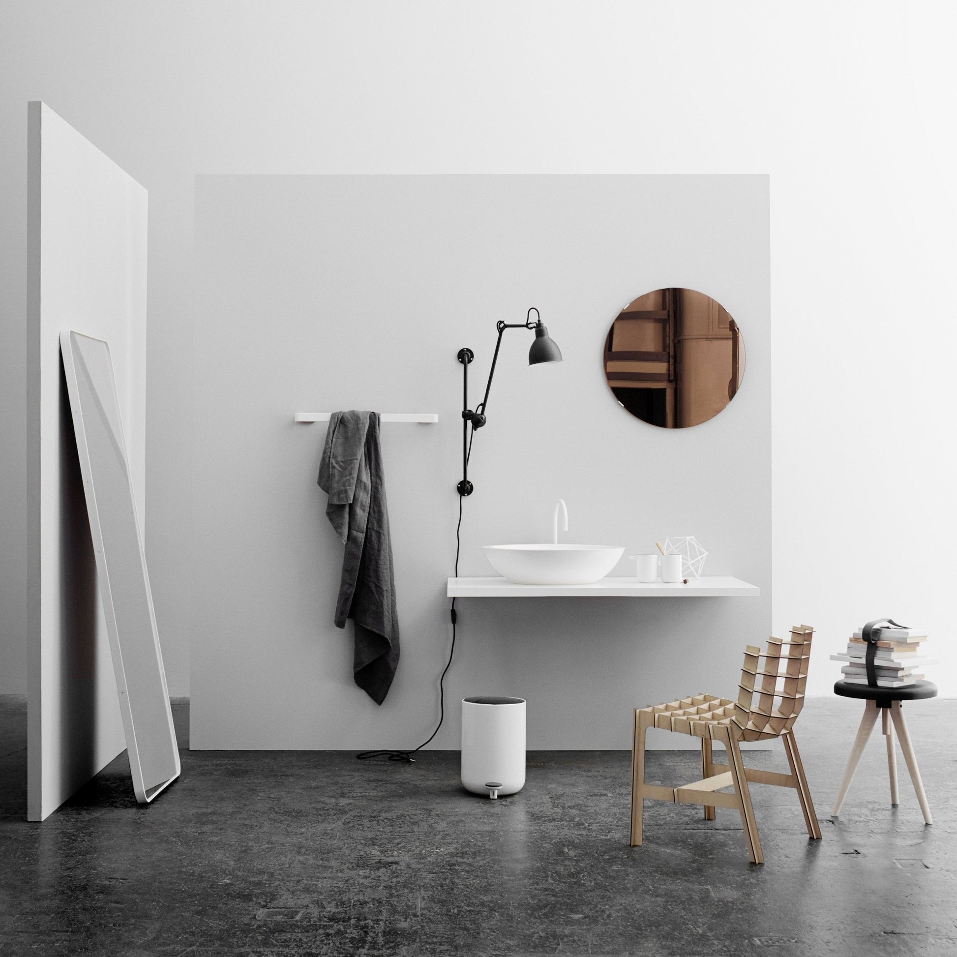 Miroir Norm Blanc - Audo - The Cool Republic