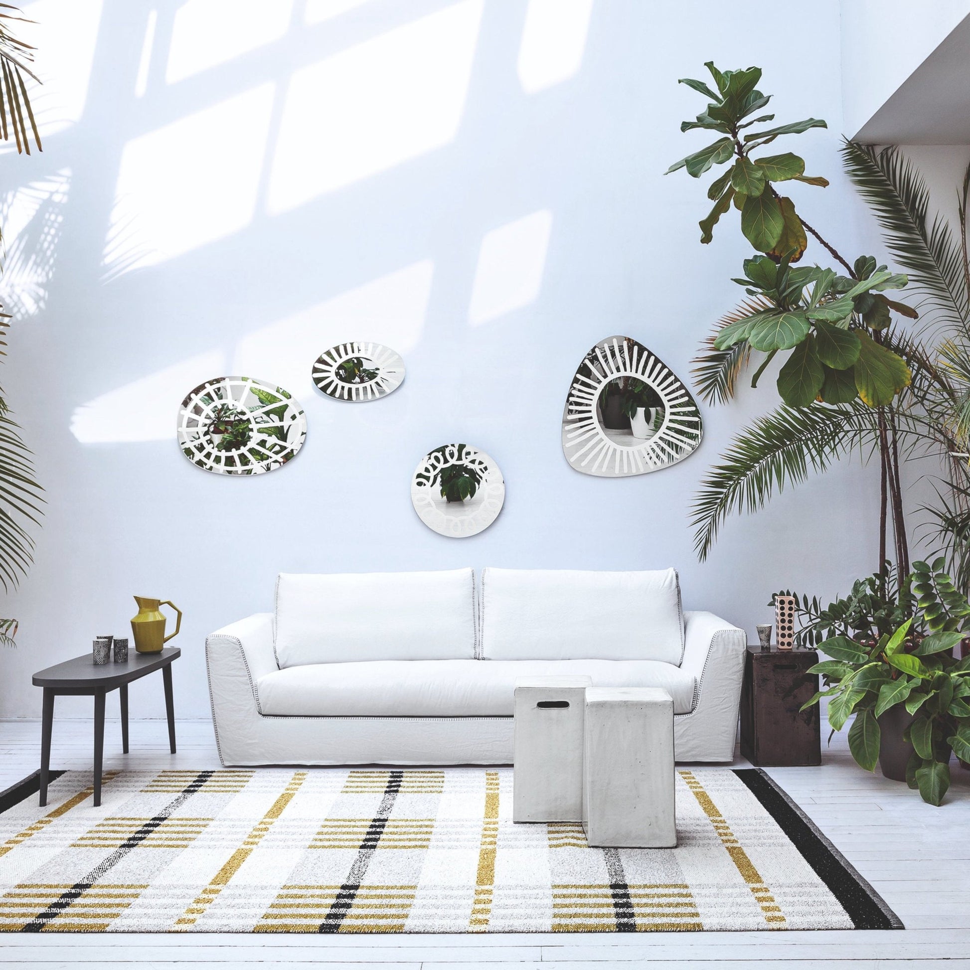 Miroir oval Brick 97 - Gervasoni - The Cool Republic